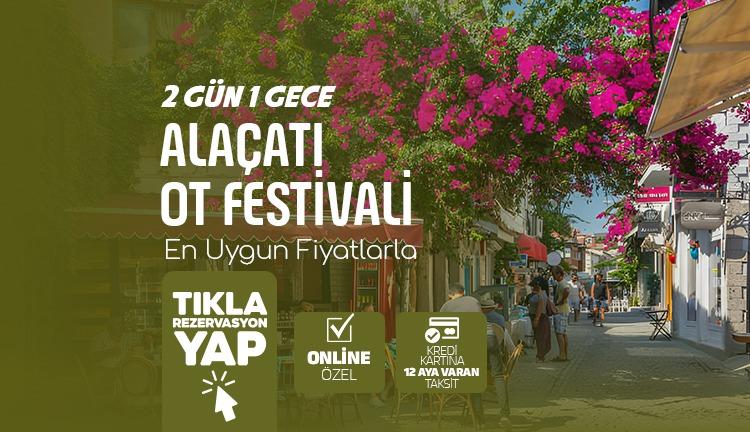 Konya Çıkışlı Alacatı Ot Festivali
